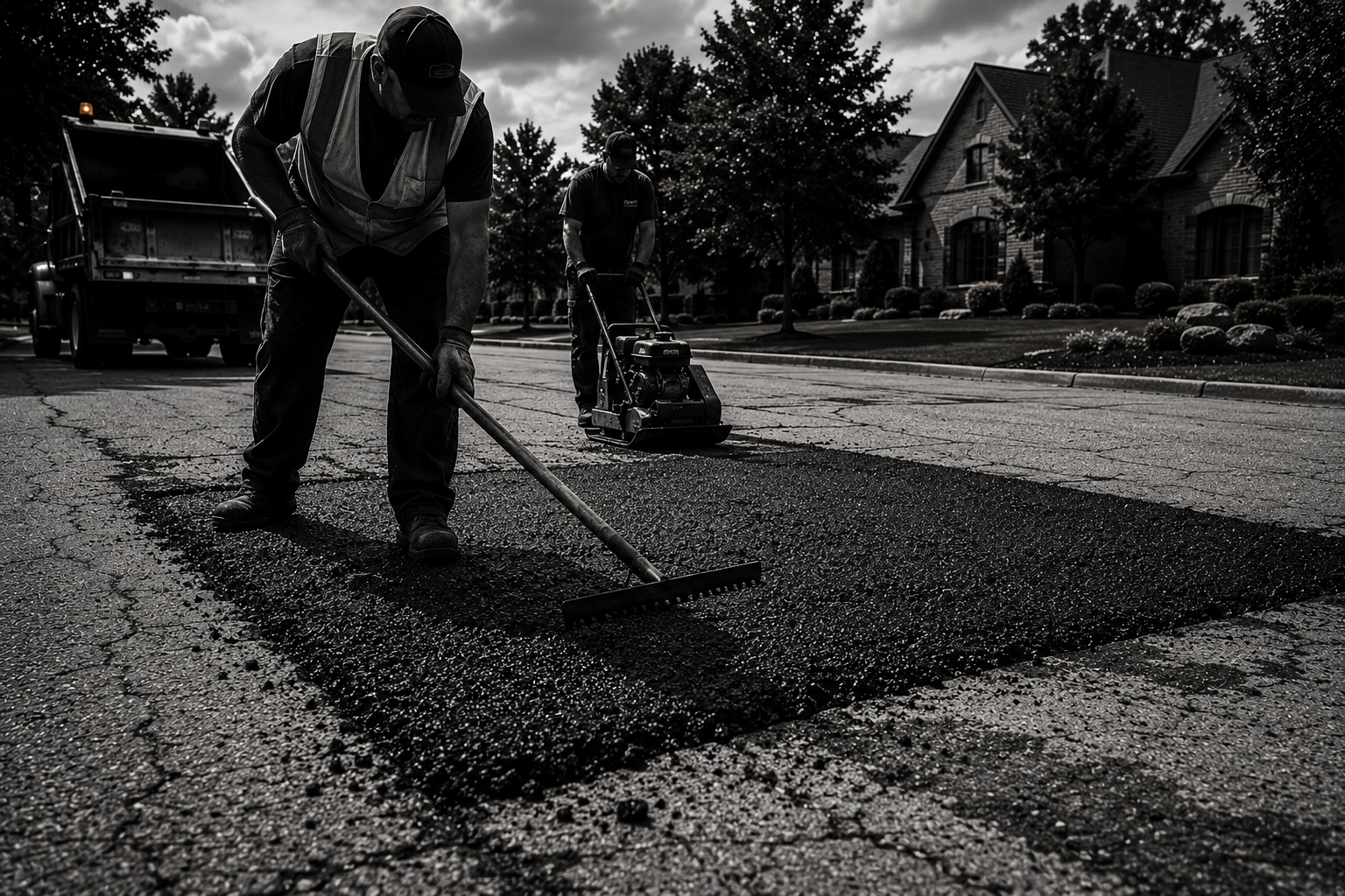 Professional asphalt repair in Northern Illinois