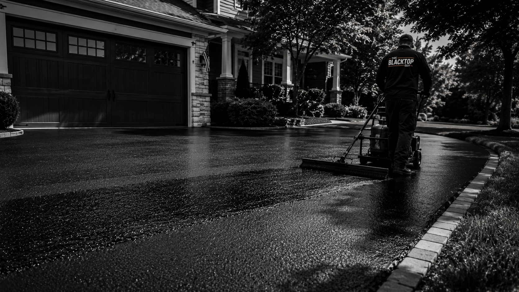 Asphalt sealcoating in Northern Illinois